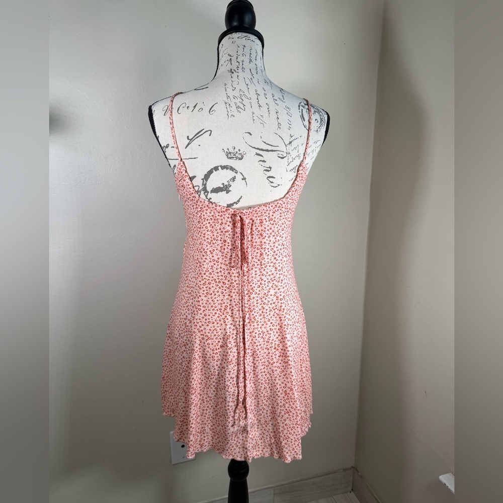 Free People Pink Floral Mini Dress - Picture 4 of 9